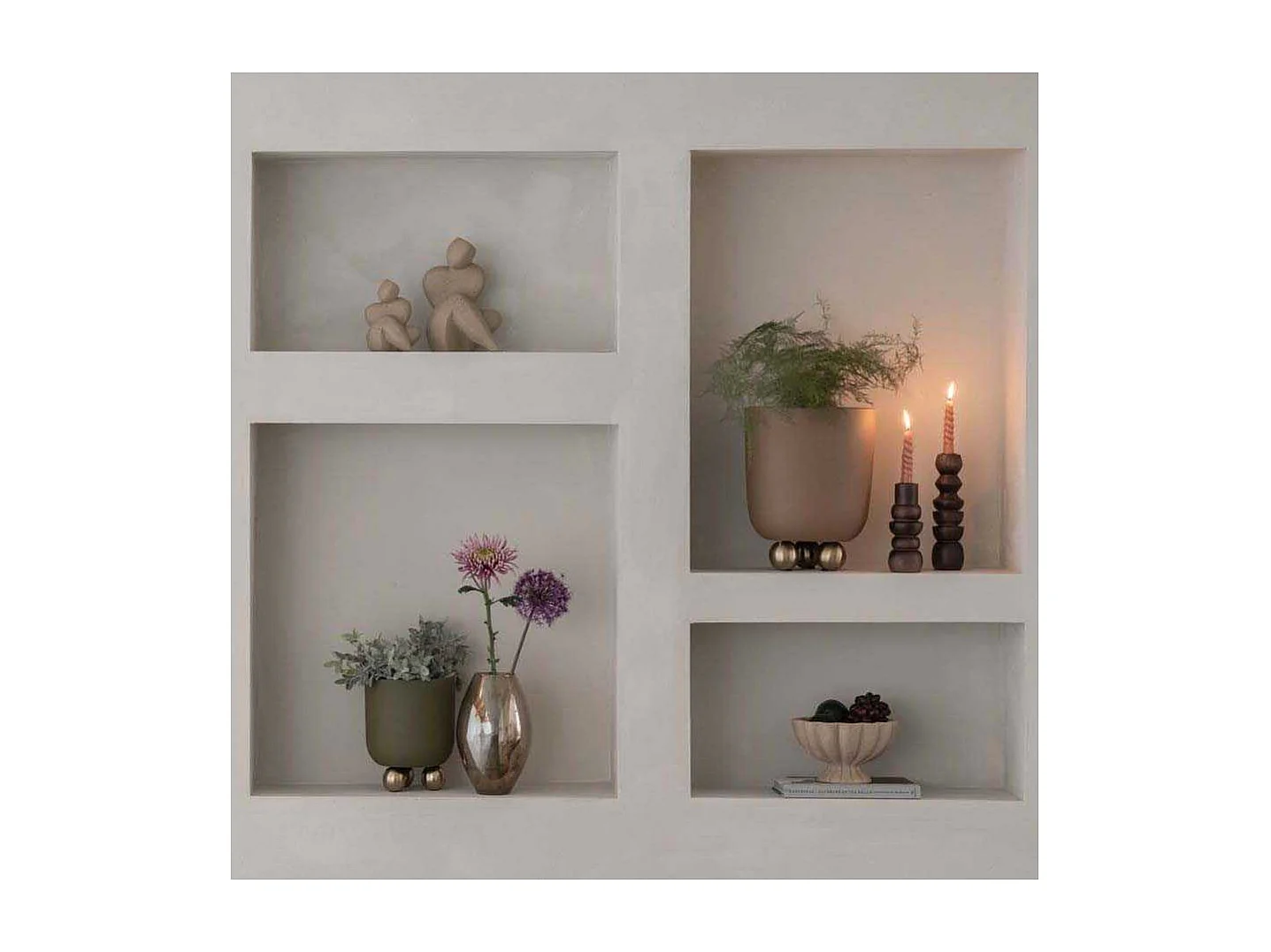 Bougeoir en  bois de manguier Formado Small