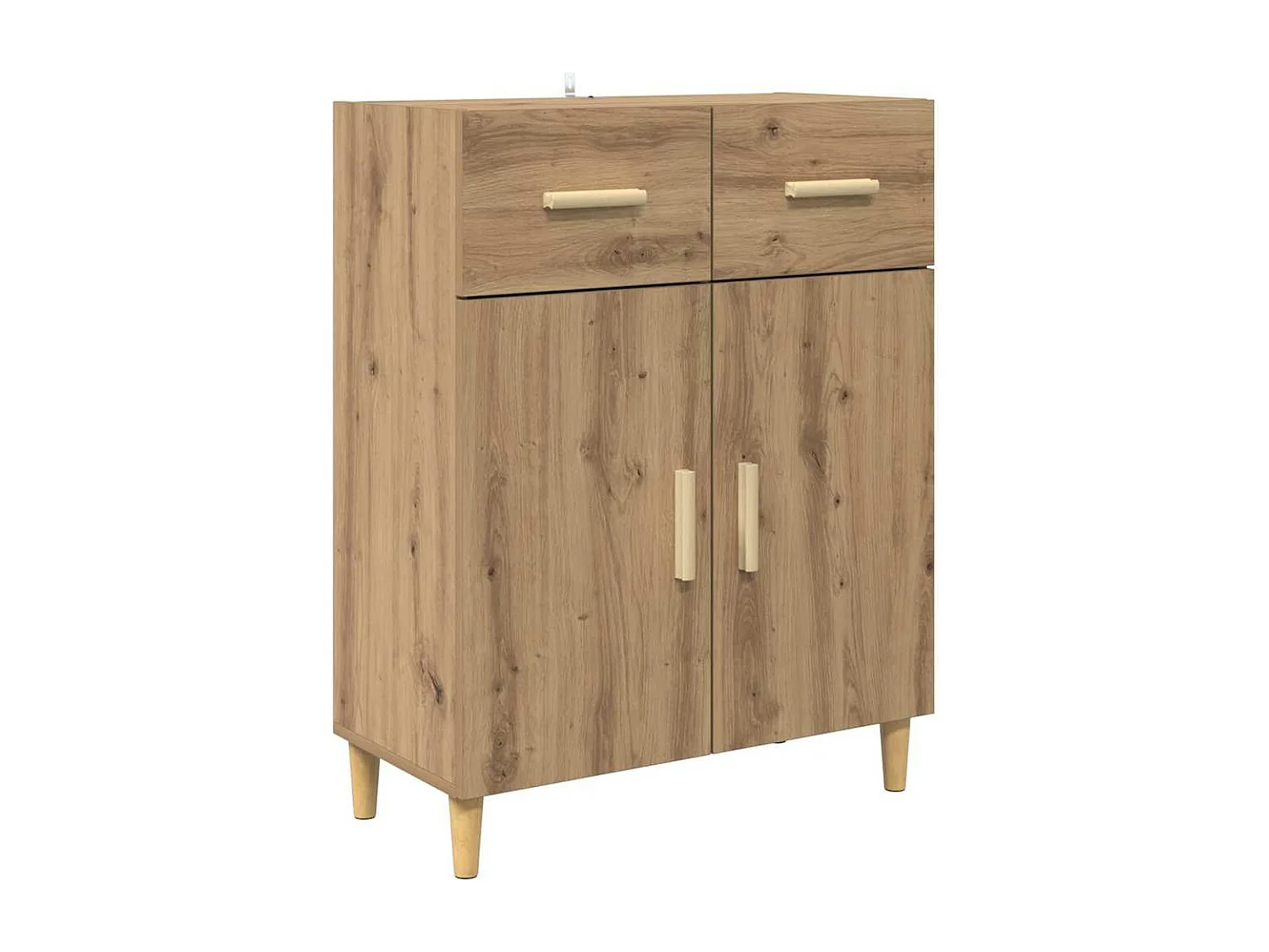 Buffet chêne artisanal 34 x 69,5 x 89 cm Bois d'ingénierie