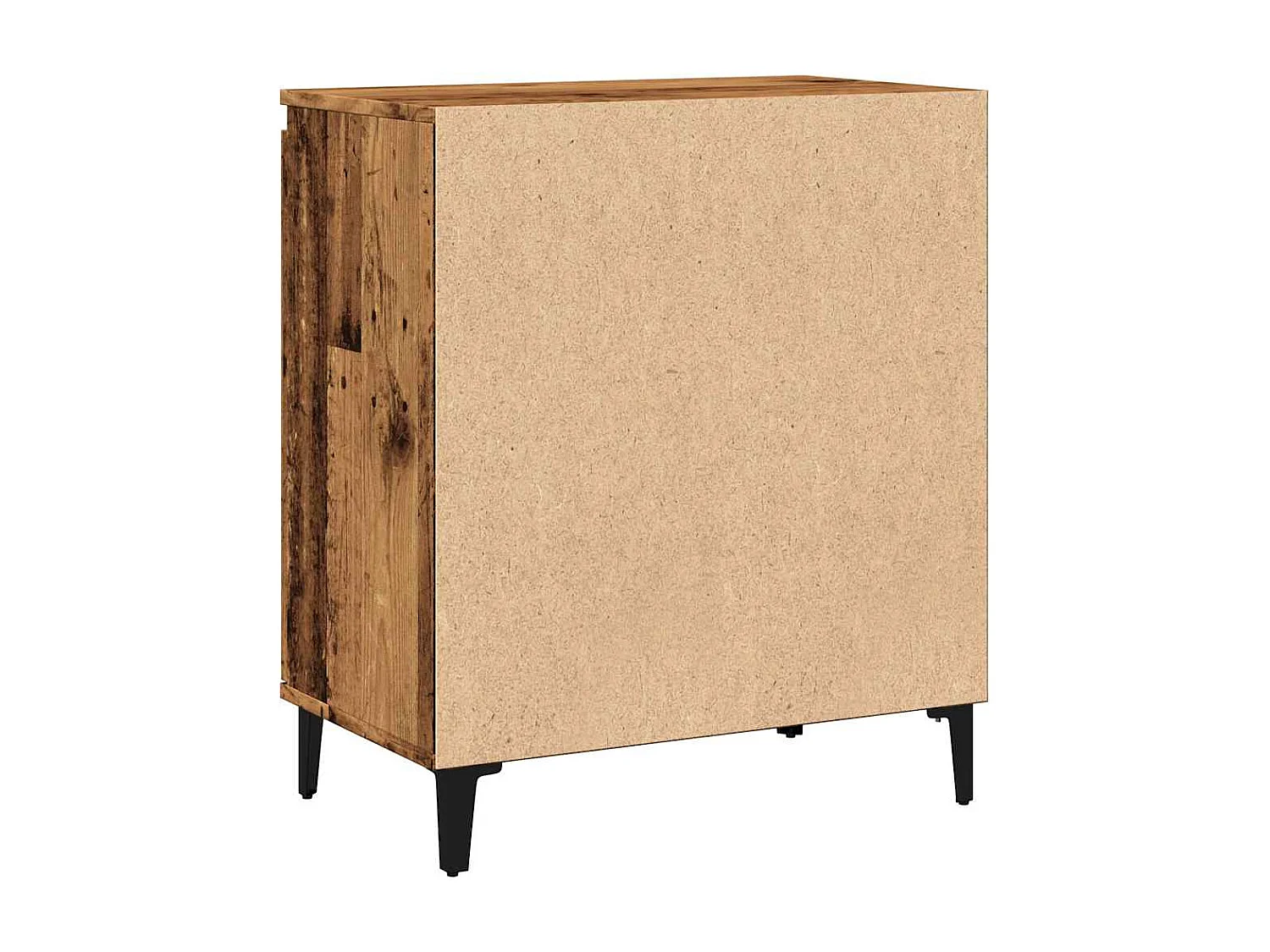 Buffet vieux bois 60x35x70 cm bois d'ingénierie