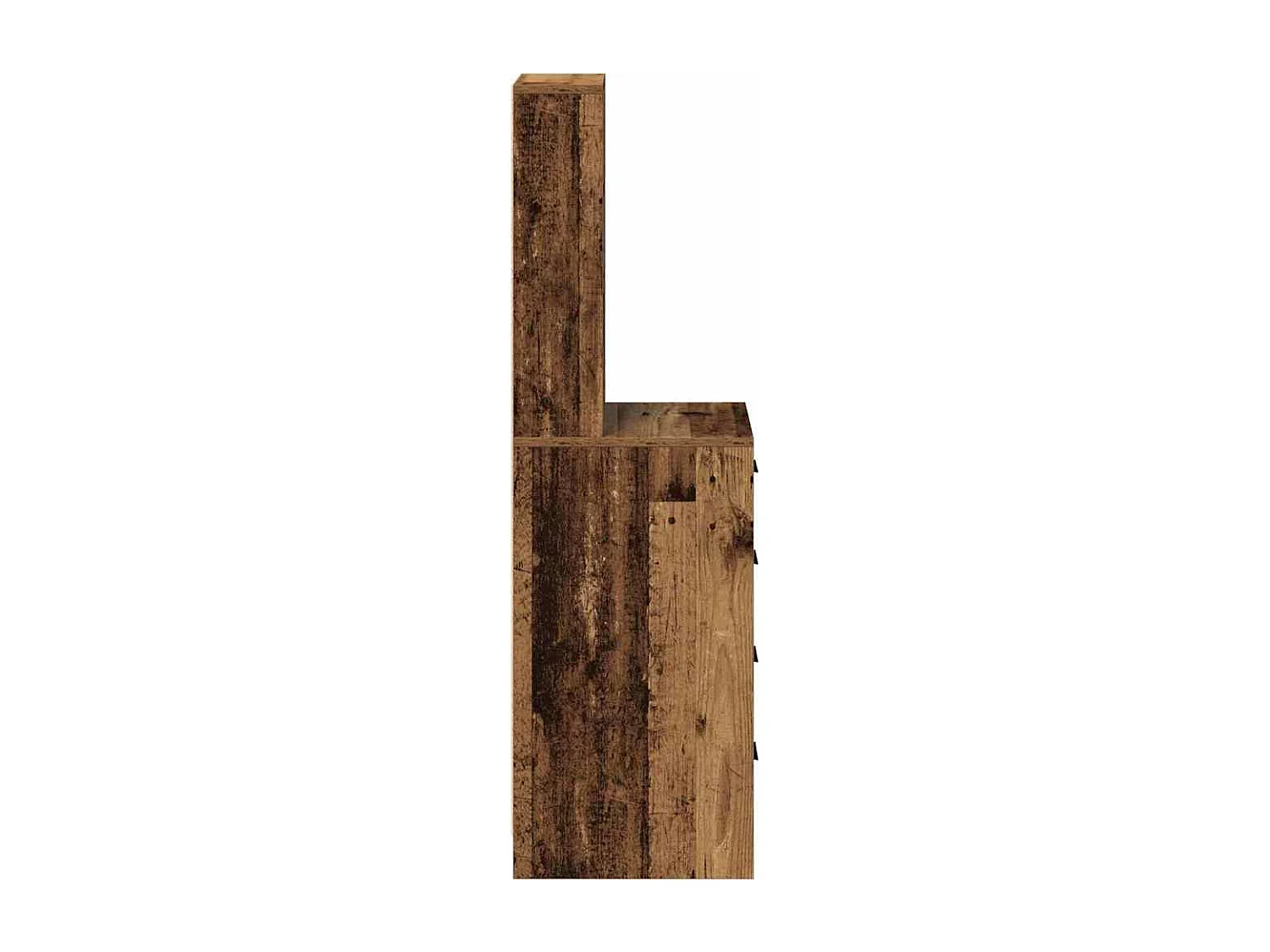 Mobile alto in legno antico 40 x 41 x 135 cm in legno ingegnerizzato