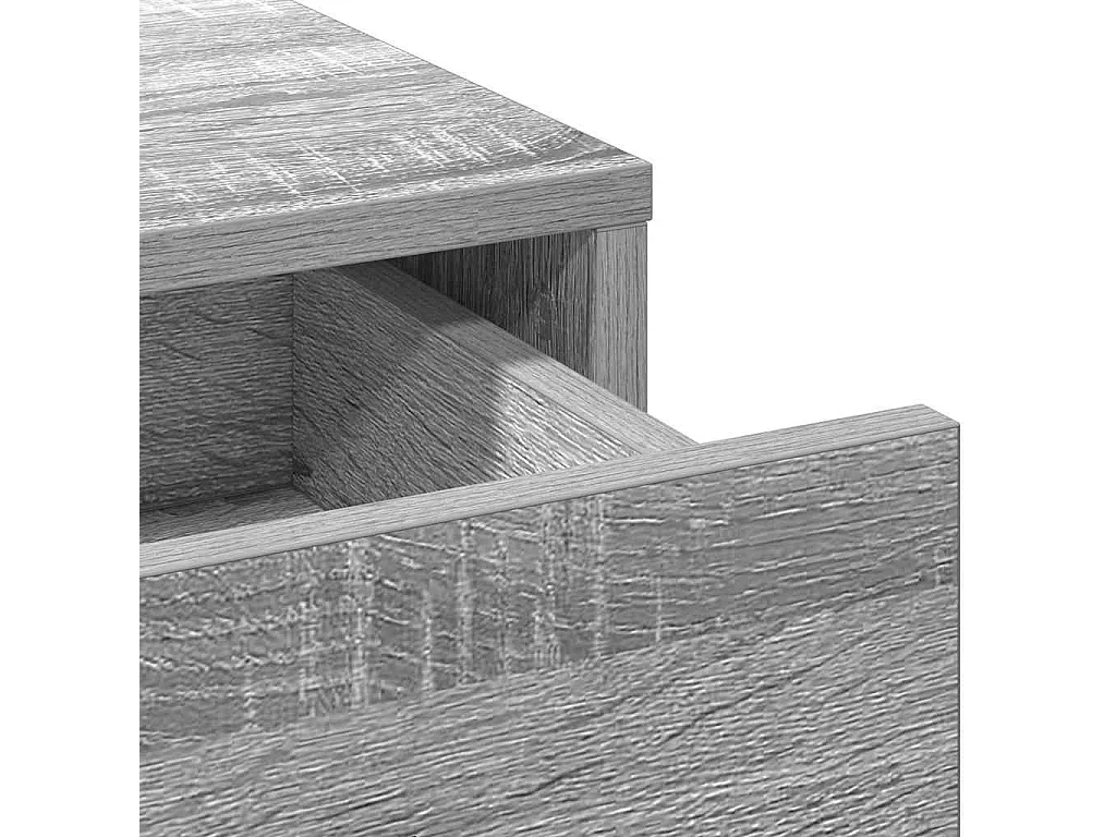 Schrankplatte Sonoma Grau 40 x 41 x 135 cm Holzwerkstoff