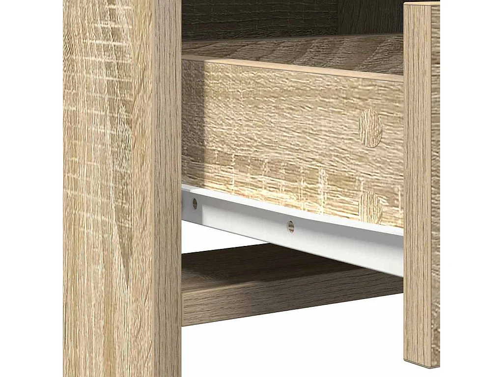 Hochschrank Sonoma Eiche 40 x 41 x 135 cm Holzwerkstoff