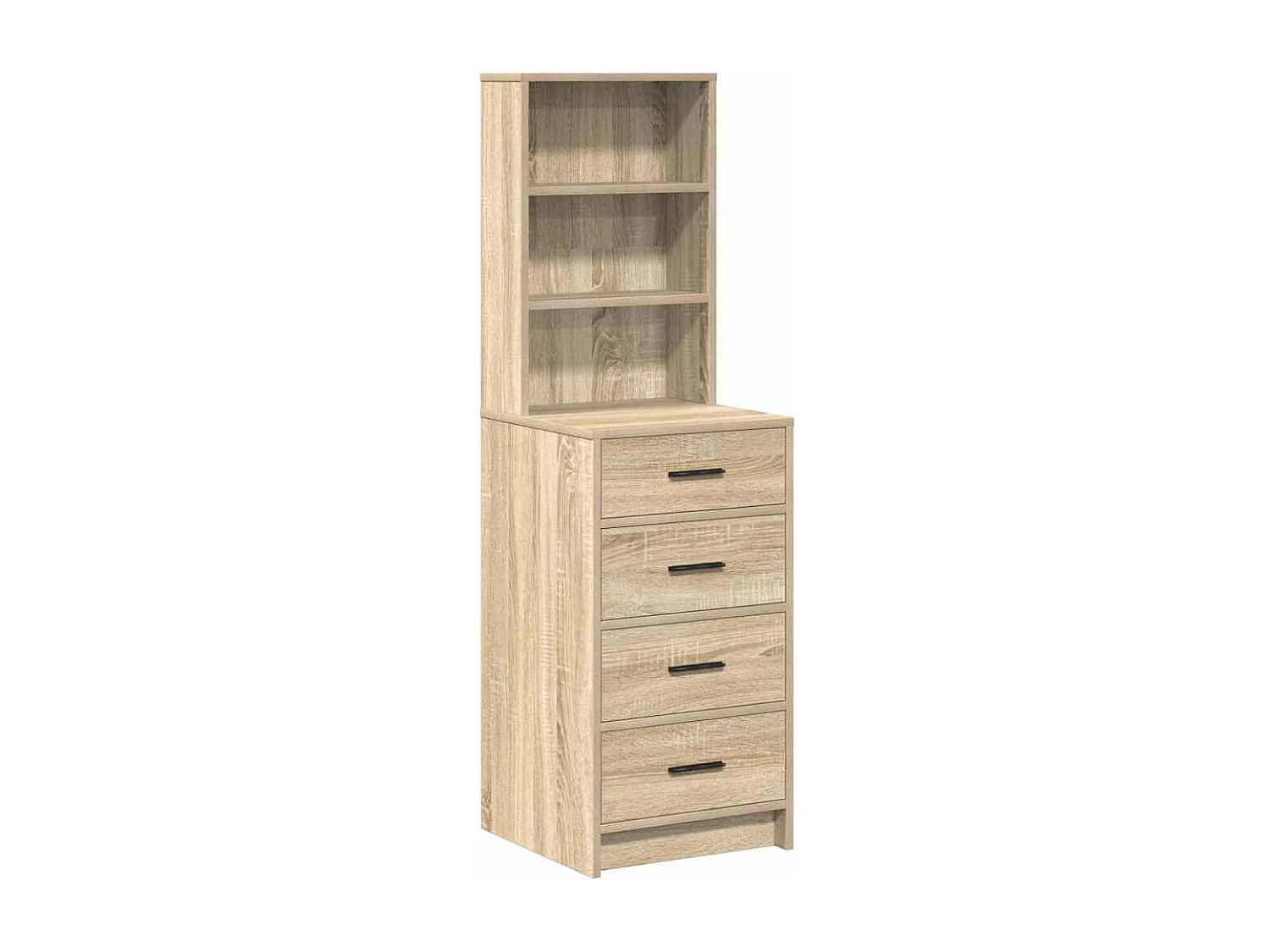 Mobile alto in rovere Sonoma 40 x 41 x 135 cm in legno ingegnerizzato