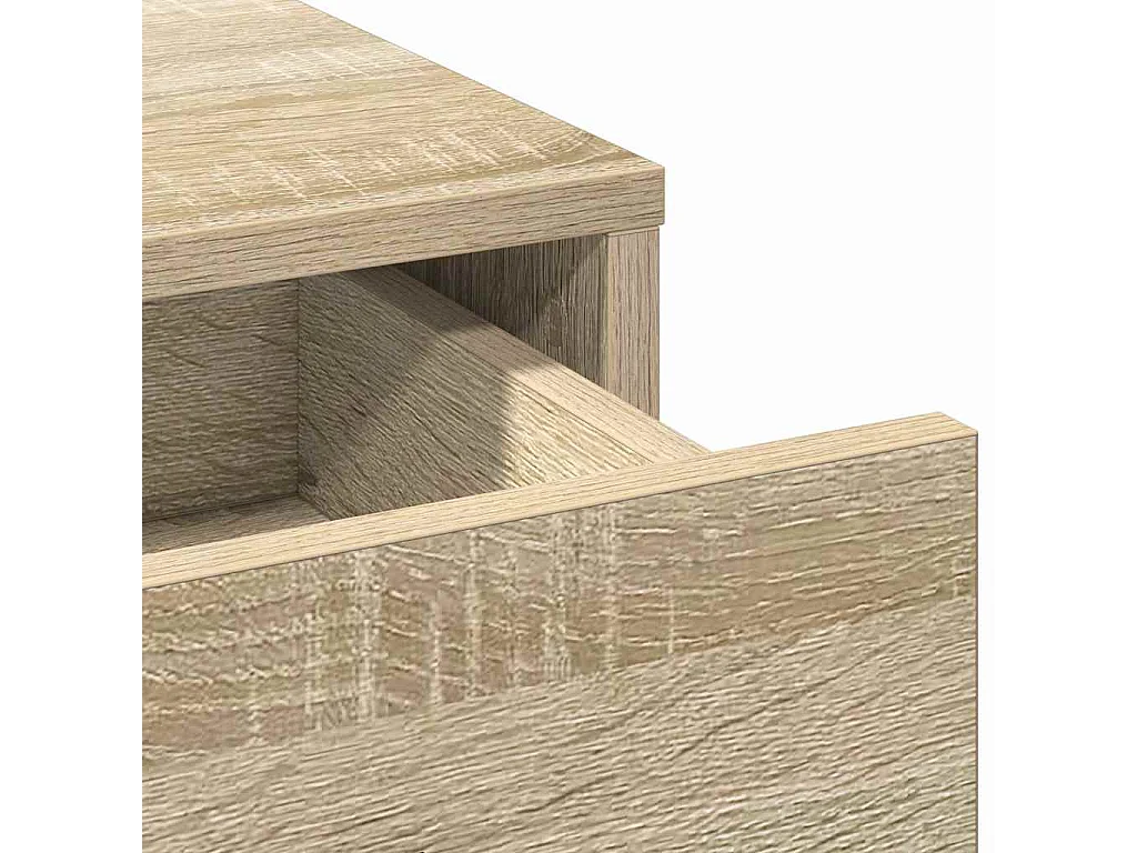 Mobile alto in rovere Sonoma 40 x 41 x 135 cm in legno ingegnerizzato