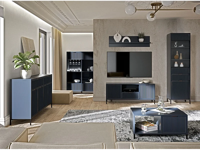 Nachtkastje Eleganzo LS-7 Indigo