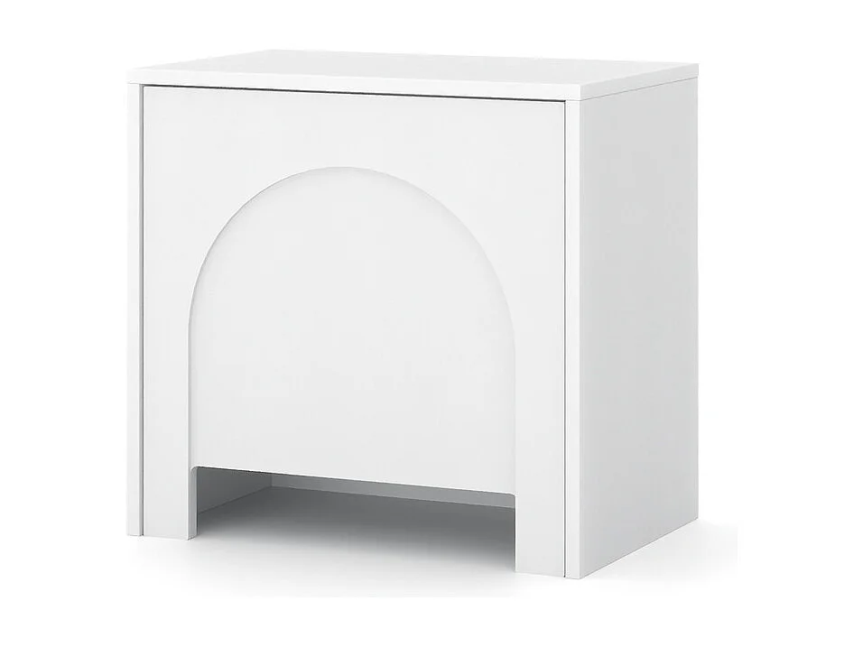 Comodino Arco 1A bianco