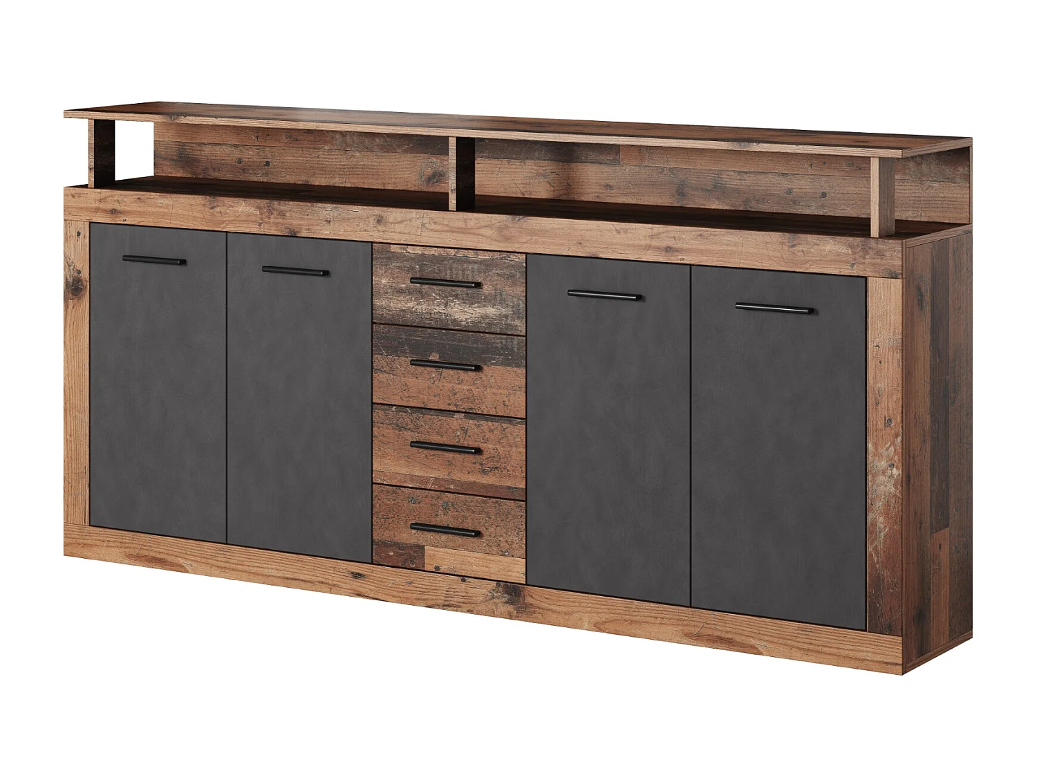 Commode Luna XXL old style dark/ matera