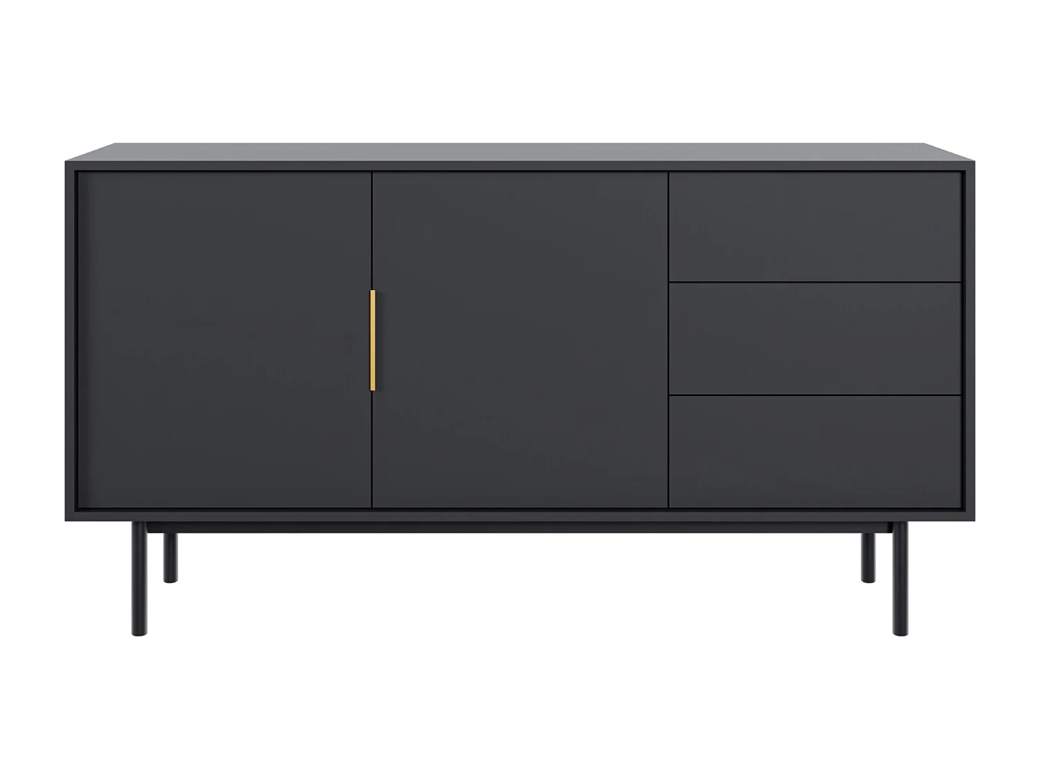 Commode Viva 2D3S Noire