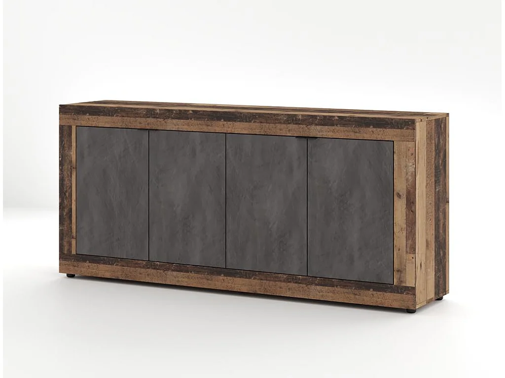 Commode Lunea 4D old style dark / matera