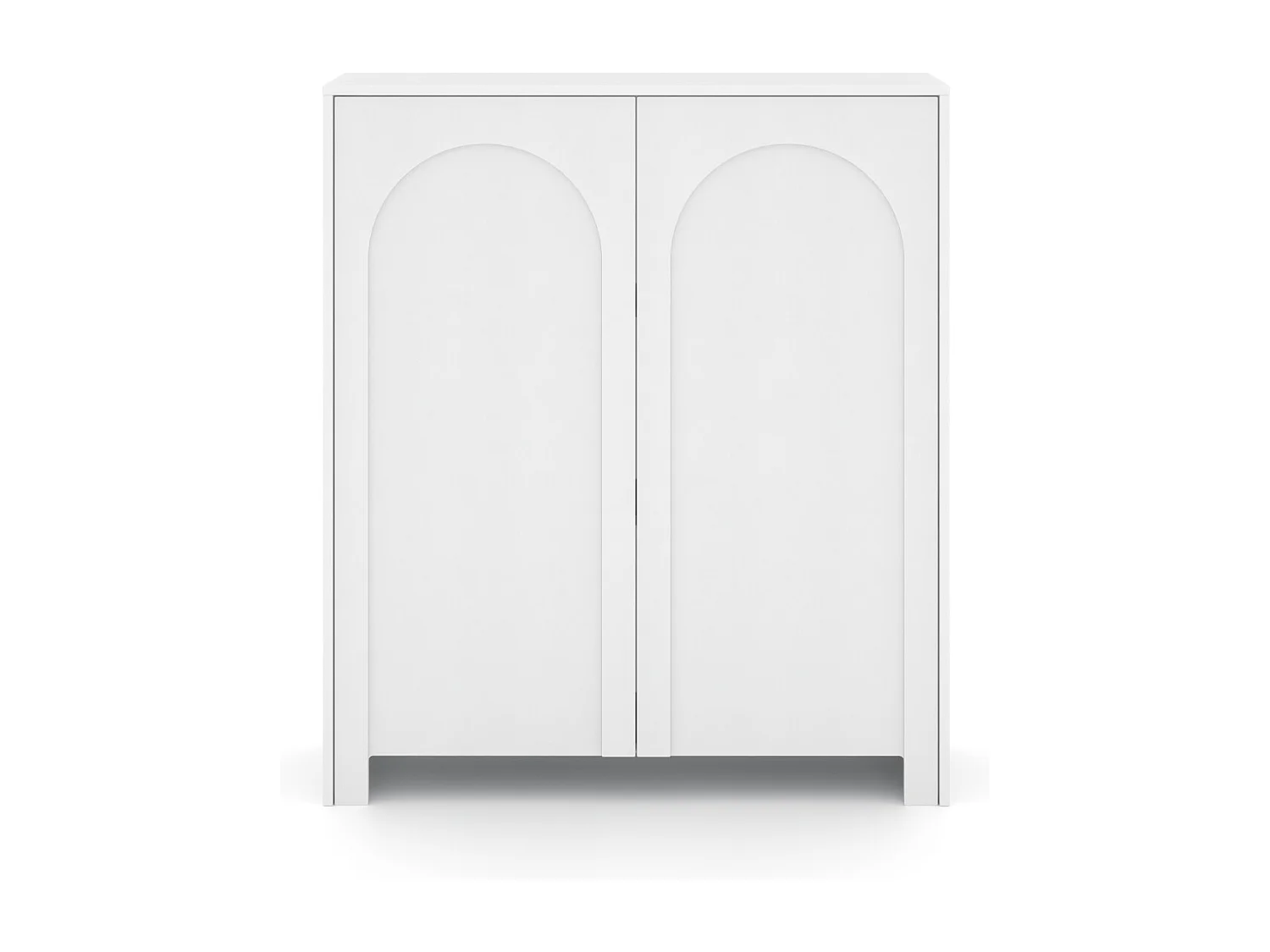 Commode haute Arco 2P blanche