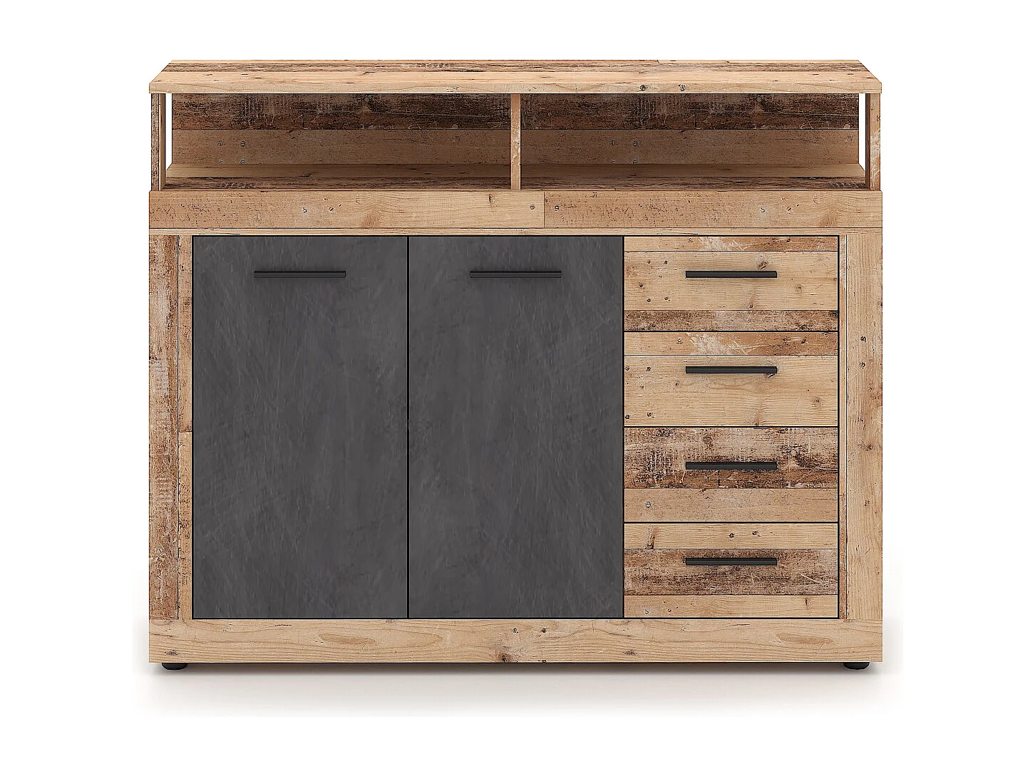 Dressoir Luna Midi A 2D4L old style light / matera