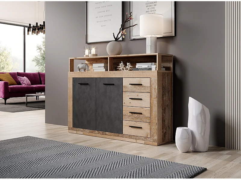 Commode  Luna Midi A 2P4T old style light / matera