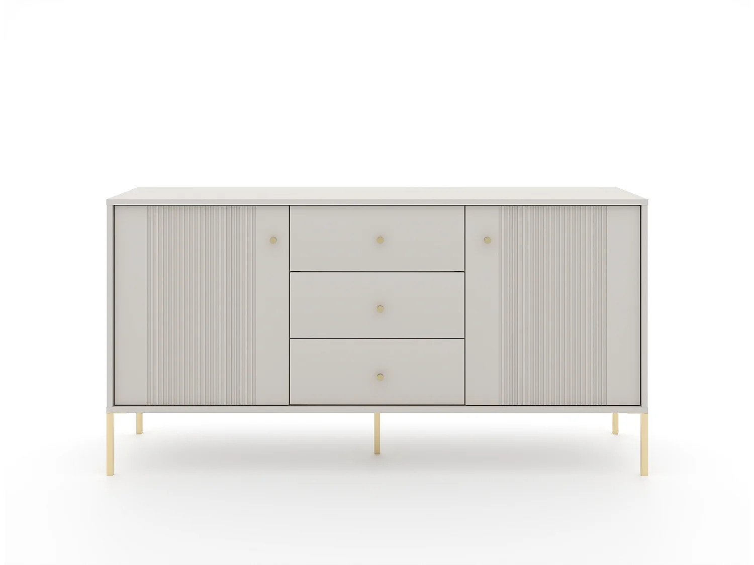 Cassettiera Iseo 2A3C Cashmere/oro/oro