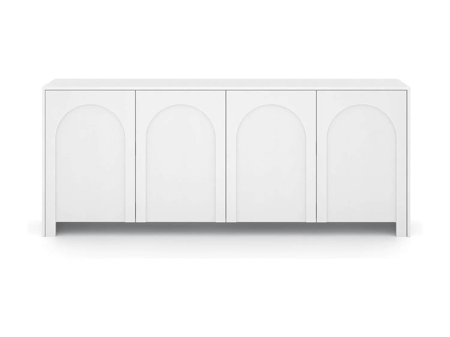 Arco Chest of drawers 4 doors in white