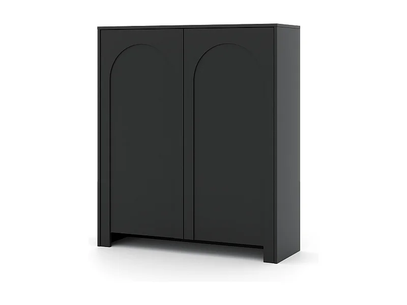 Commode haute Arco 2P noire