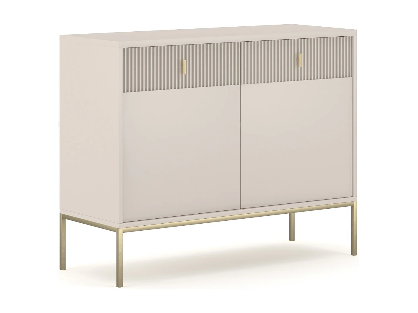 Commode Maggiore 2P2T cachemire / dore/dore