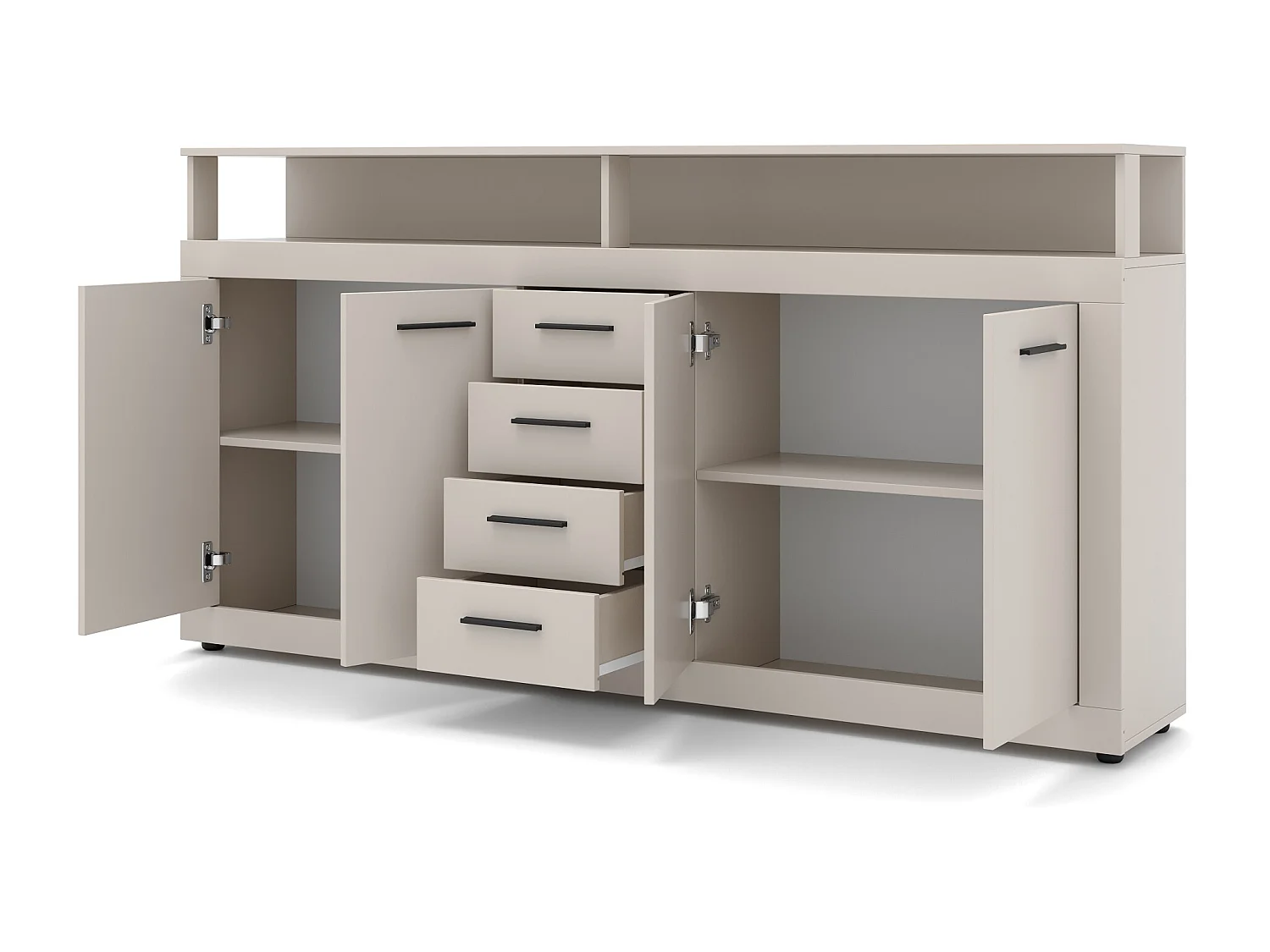 Commode Luna XXL 4P4T Cachemire / Cachemire