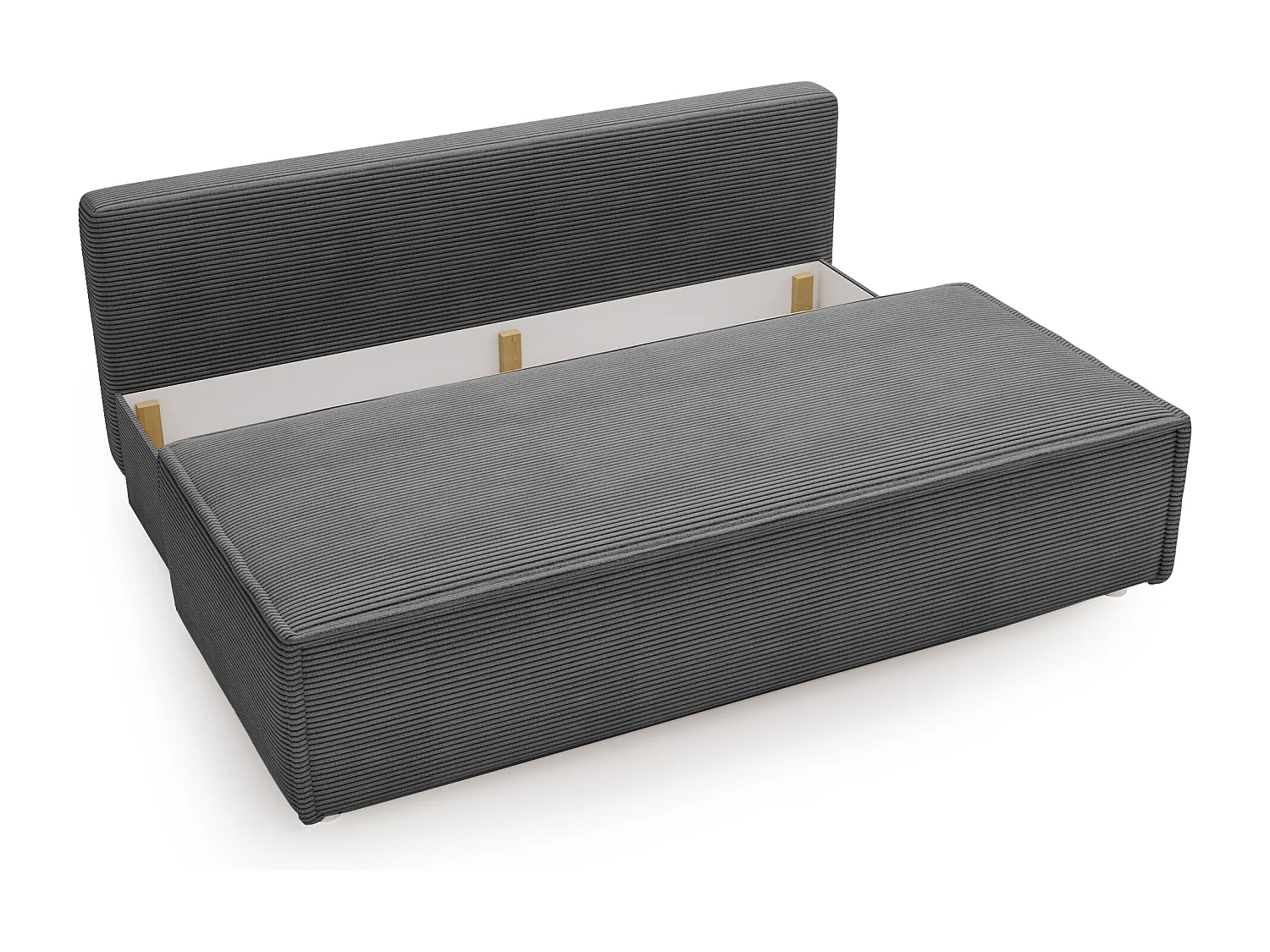 Sofa Kanapa LUNA z funkcją spania kolor szary grafit