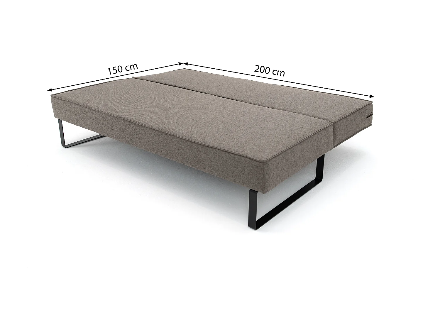 Sofa Nomi 3 osobowa Tkanina Faro 21 brązowa