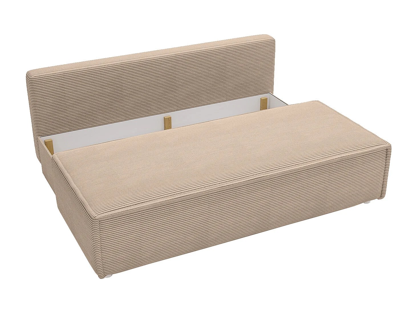 Sofa Kanapa LUNA z funkcją spania kolor cappuccino