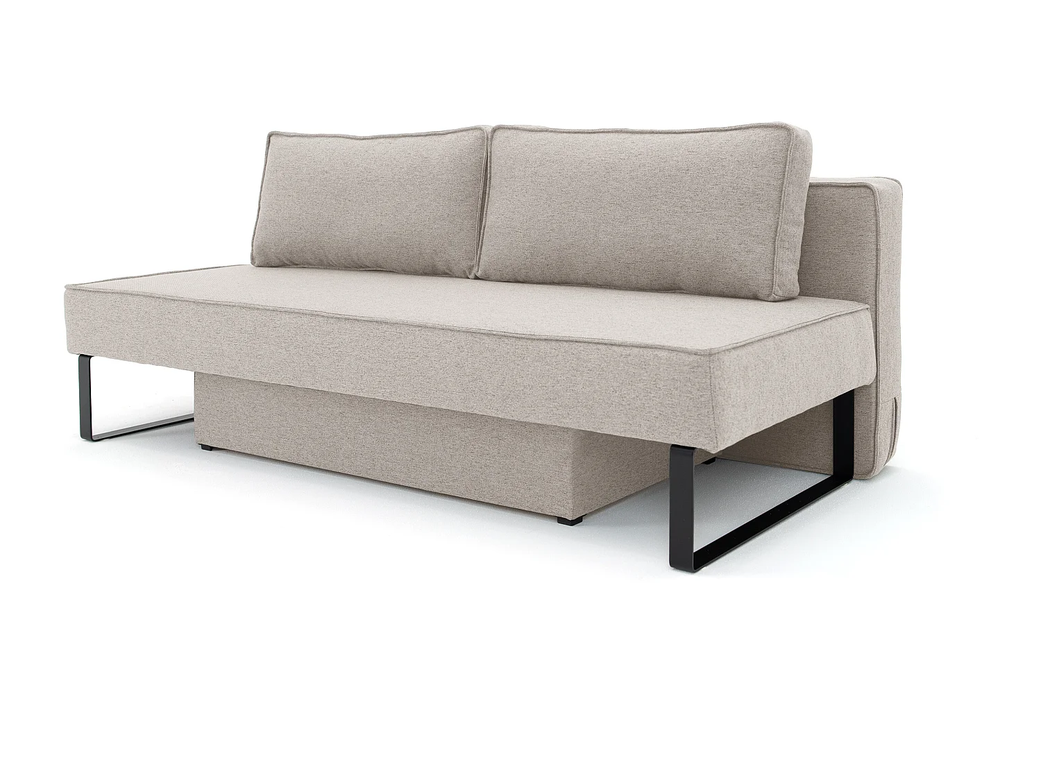 Sofa Nomi 3 osobowa Tkanina Faro 01 Jasny Szary