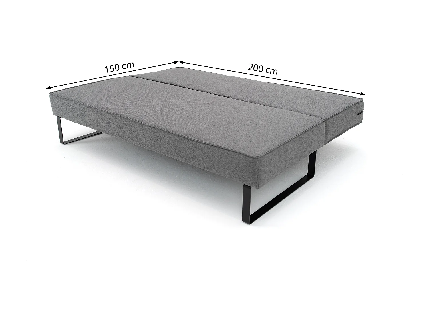 Sofa Nomi 3 osobowa Tkanina Faro 23 Szary