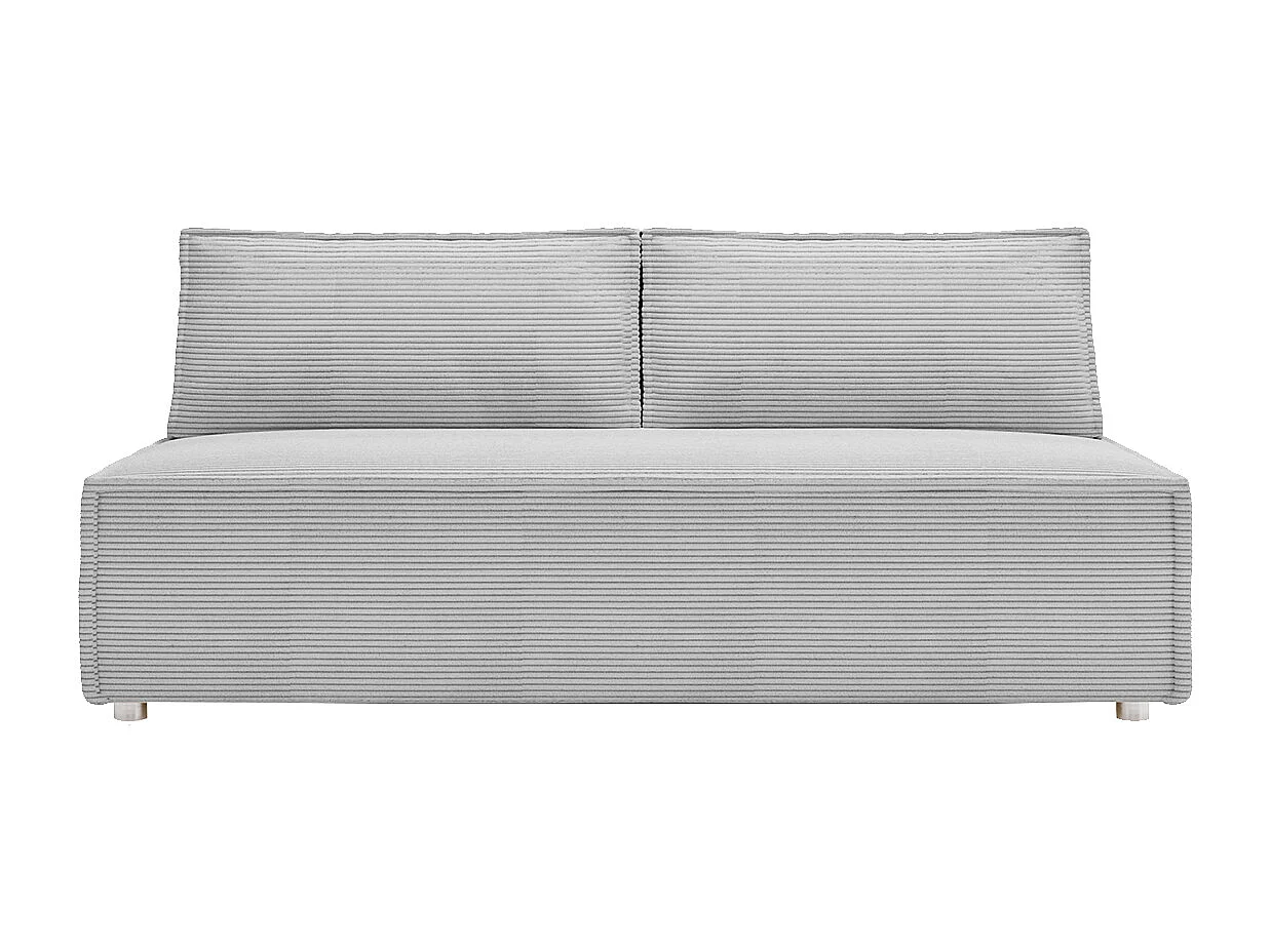 Sofa Kanapa LUNA z funkcją spania kolor jasny szary
