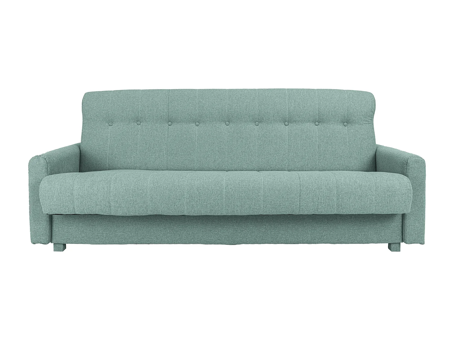 Wersalka Herbi z funkcją spania, do salonu, tkanina Herbi, błękit