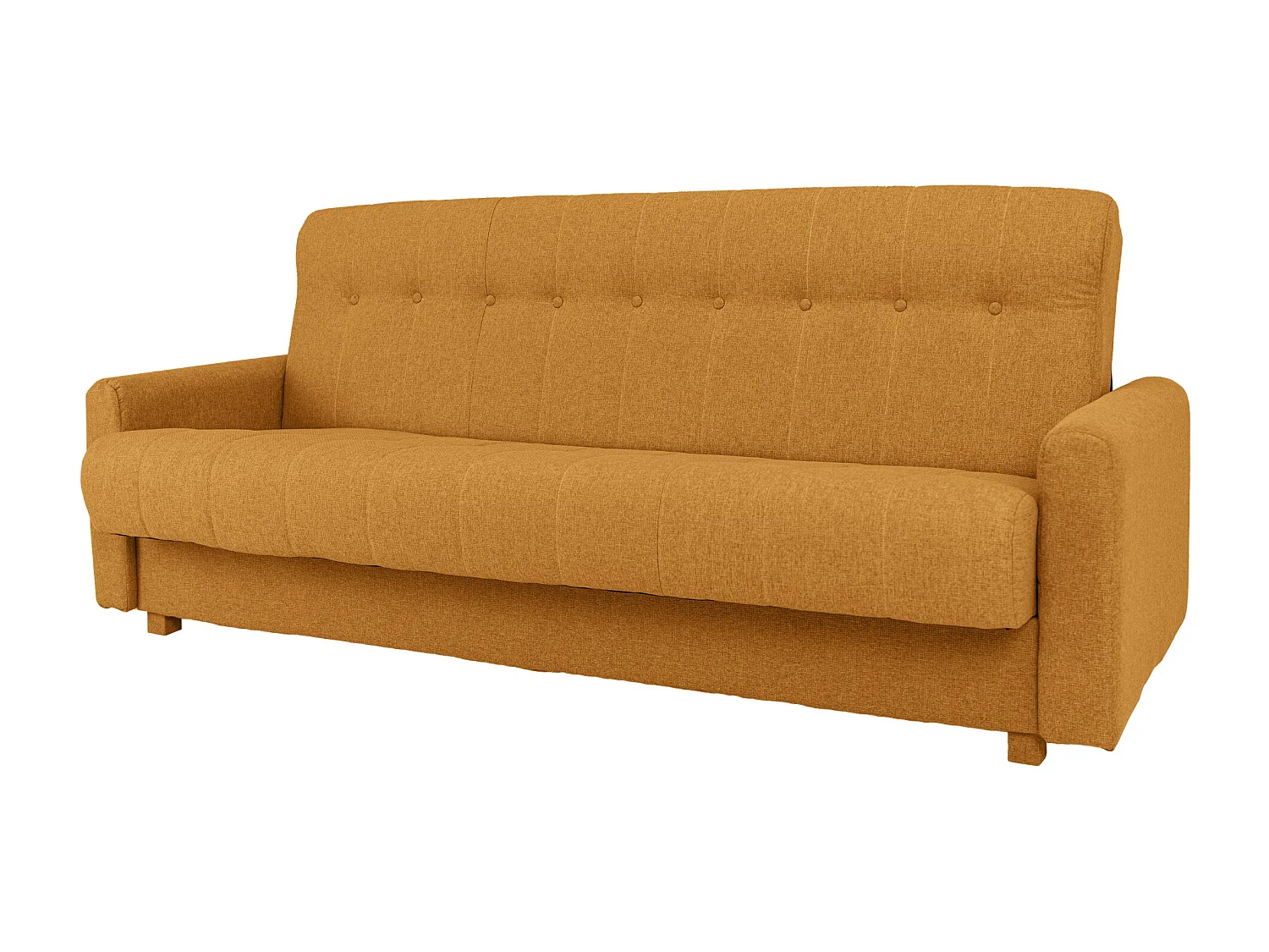 Wersalka Herbi z funkcją spania, do salonu, tkanina Herbi, złoty