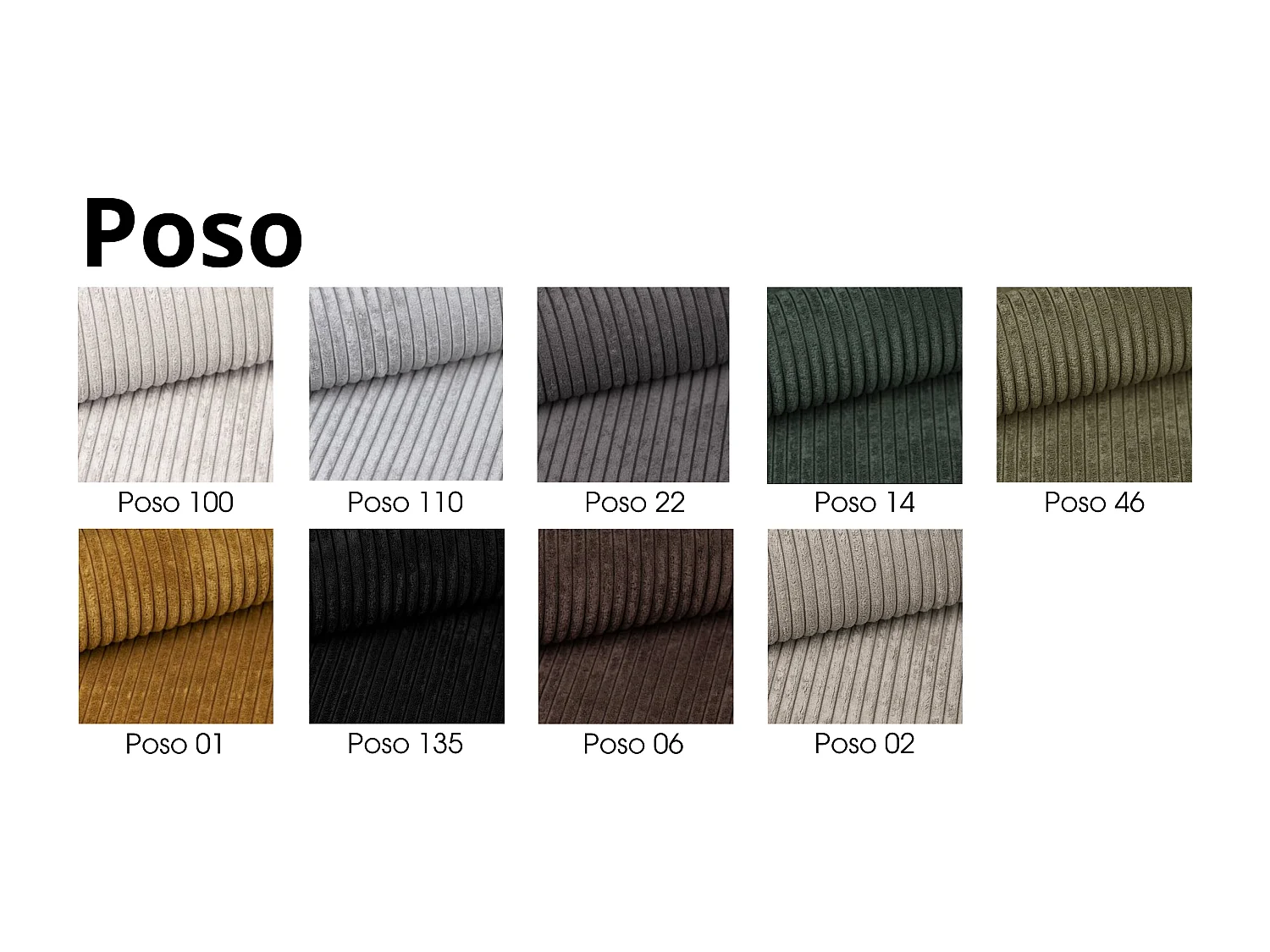 Narożnik Karl XL tkanina Poso 110 jasnoszary