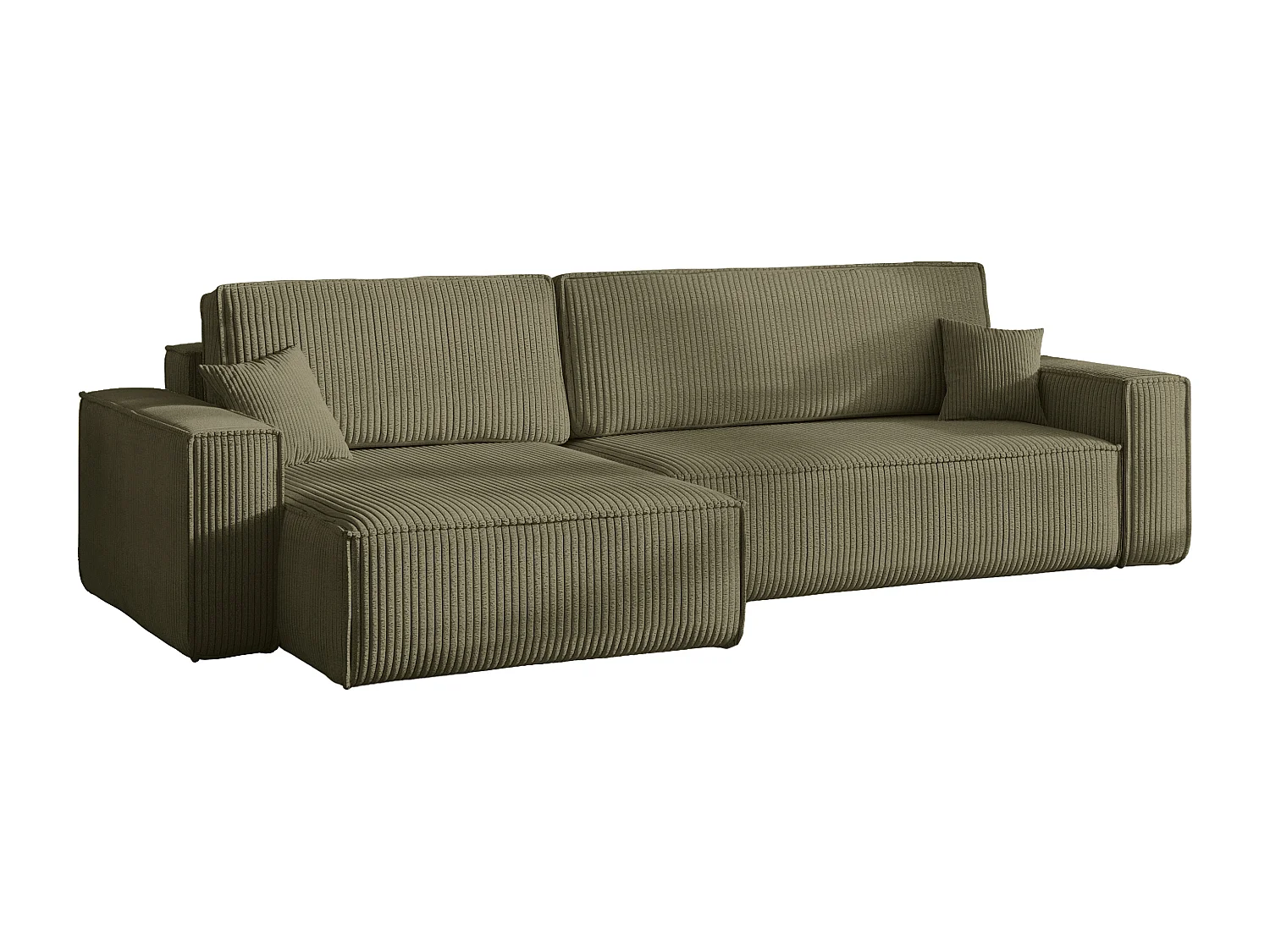 Narożnik Karl XL tkanina Poso 46 jasnozielony