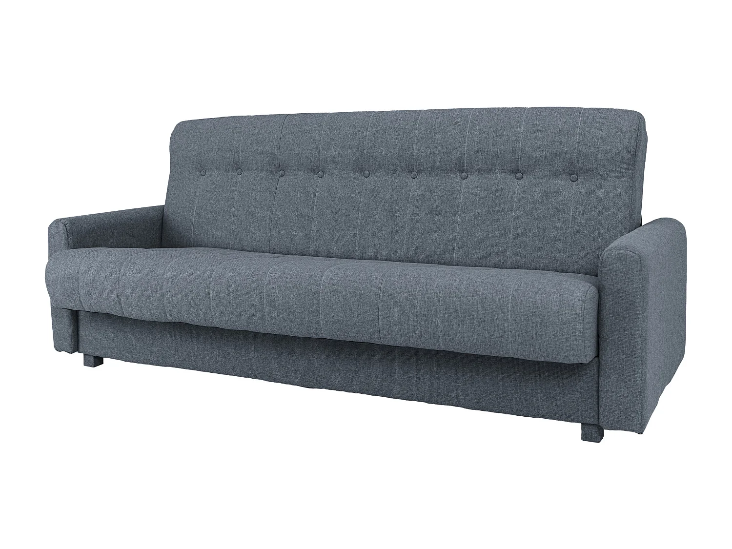 Wersalka Herbi z funkcją spania, do salonu, tkanina Herbi, granatowy