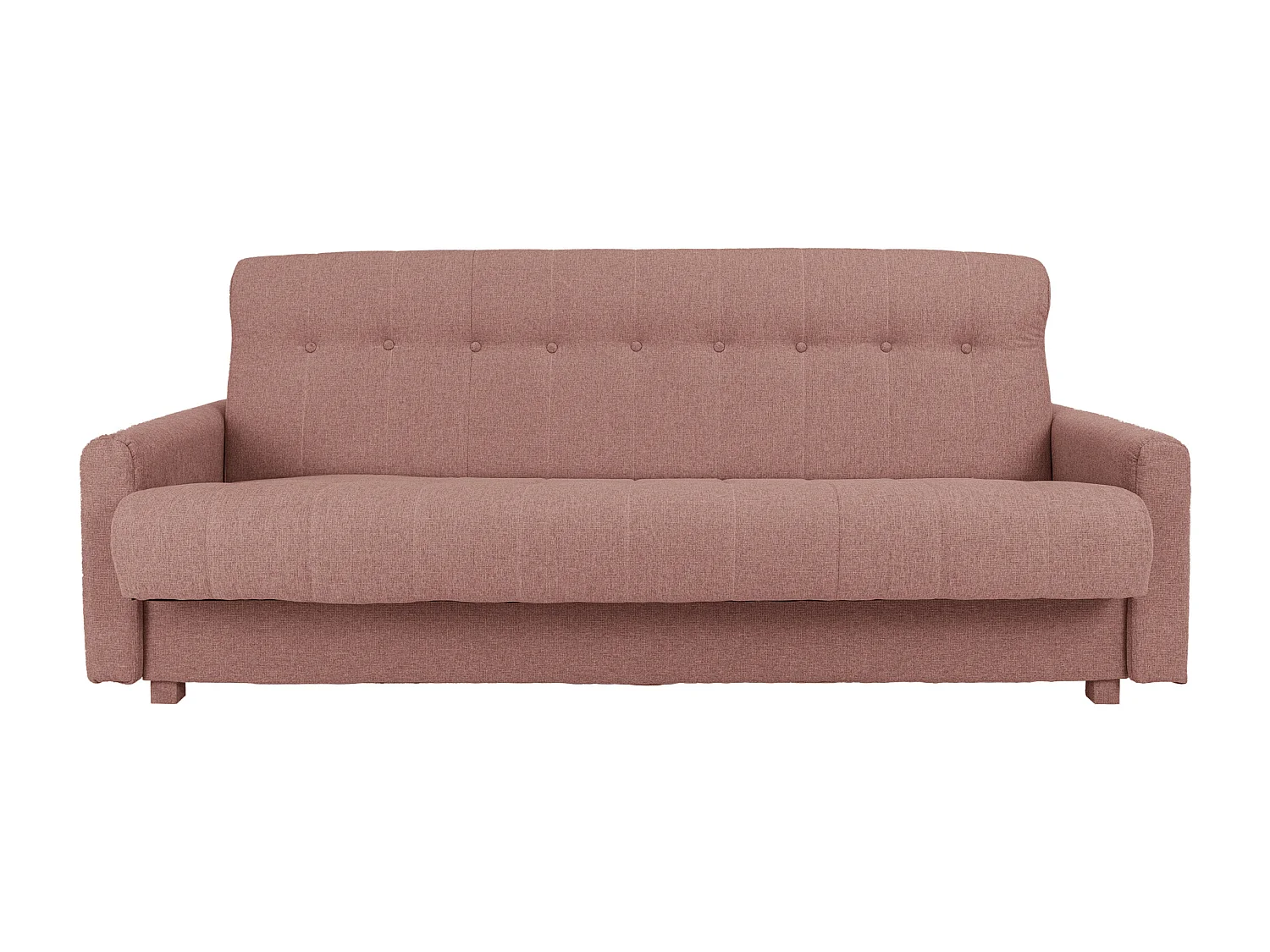 Wersalka Herbi z funkcją spania, do salonu, tkanina Herbi, koralowy