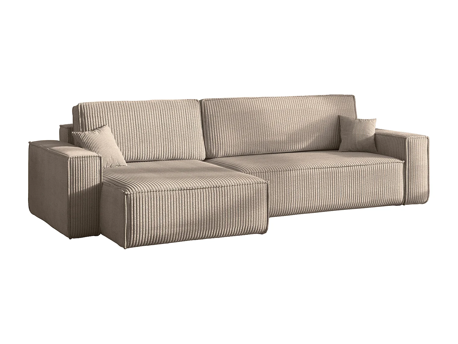 Narożnik Karl XL tkanina Poso 02 cappucino