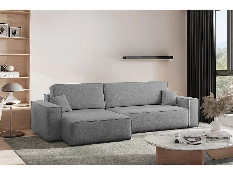 Narożnik Karl XL tkanina Verita 90 szary