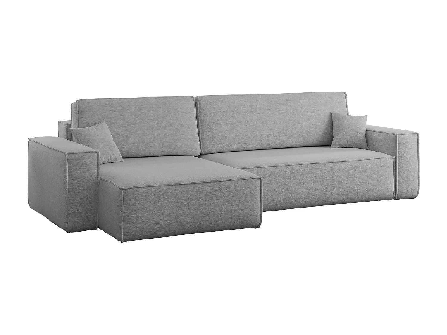 Narożnik Karl XL tkanina Verita 81 popiel