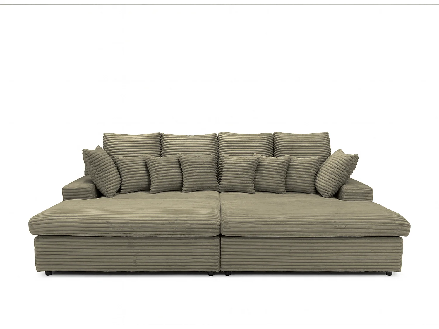Sofa Lazy tkanina Tilia 37 oliwkowa