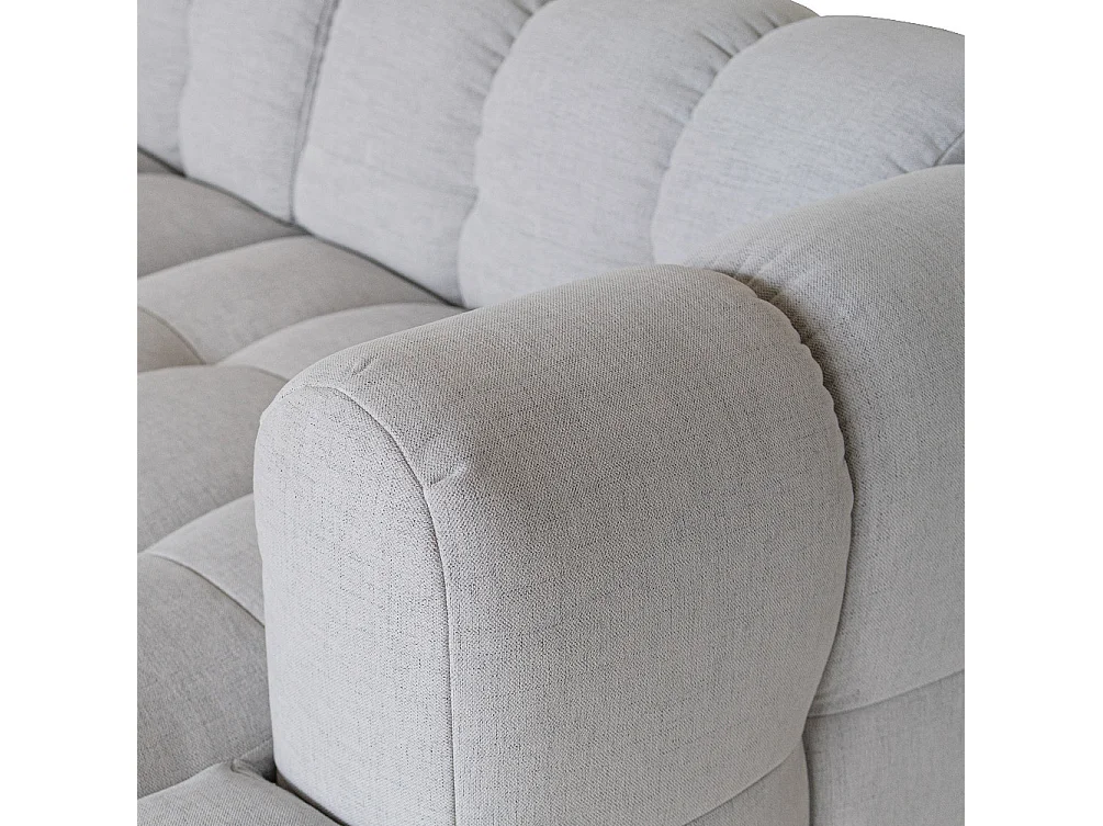 Sofa Baloo, 2-osobowa, do salonu, tkanina Tiffany, zielony