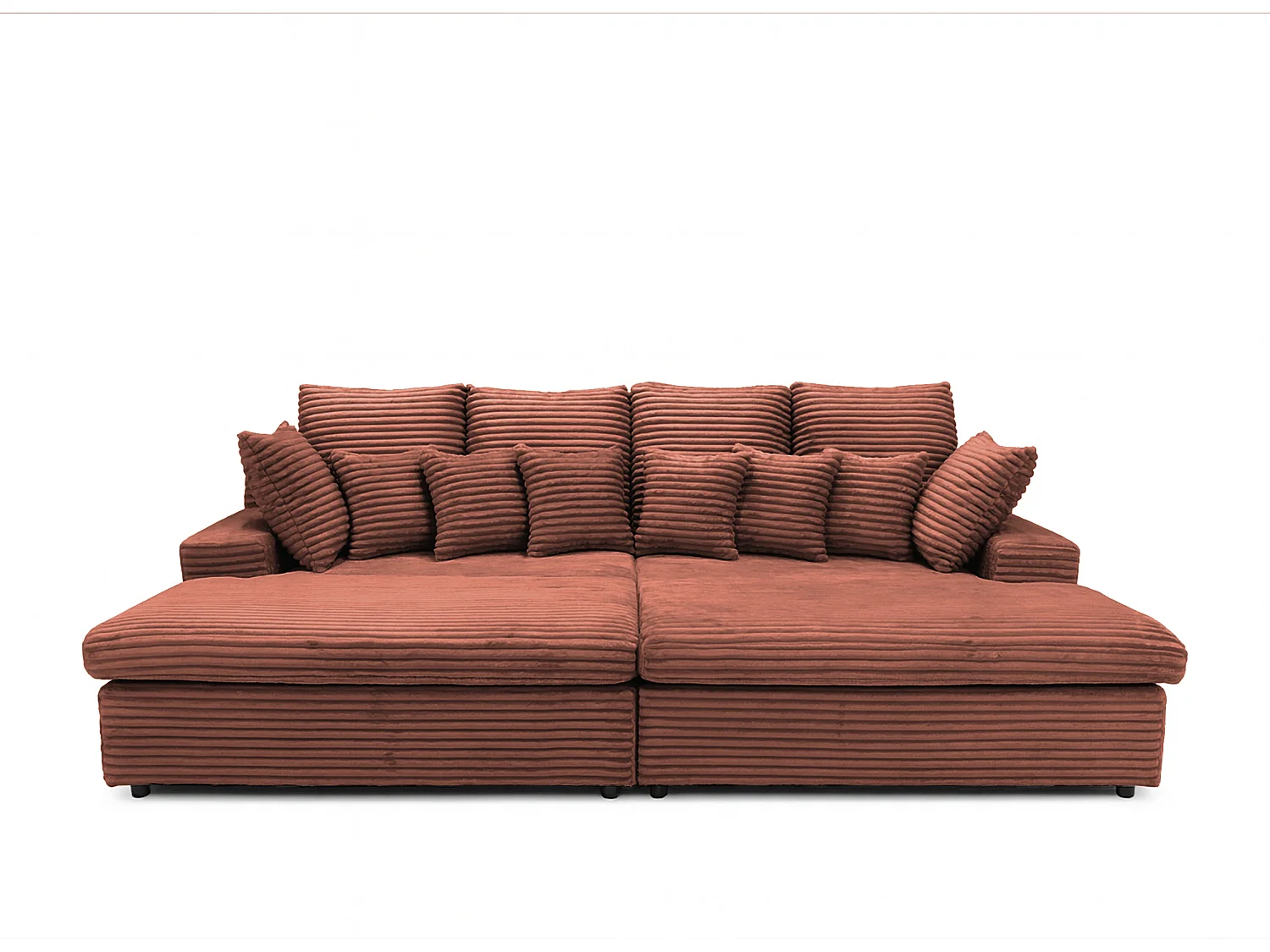 Sofa Lazy tkanina Tilia 52 cegła