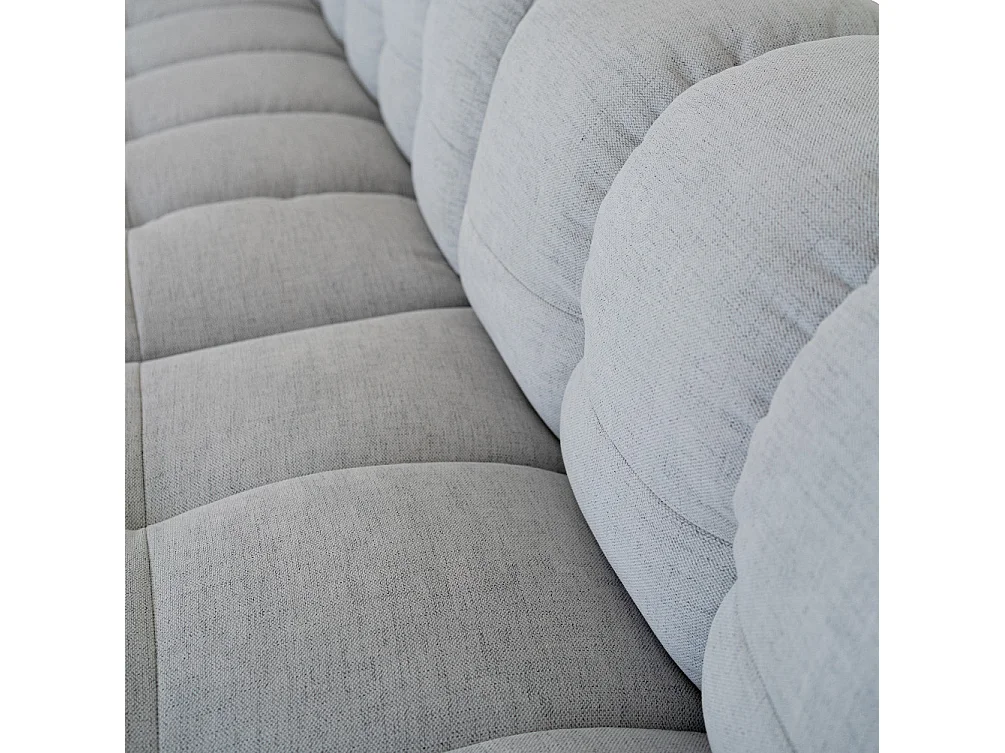 Sofa Baloo, 3-osobowa, do salonu, tkanina Tiffany, beż