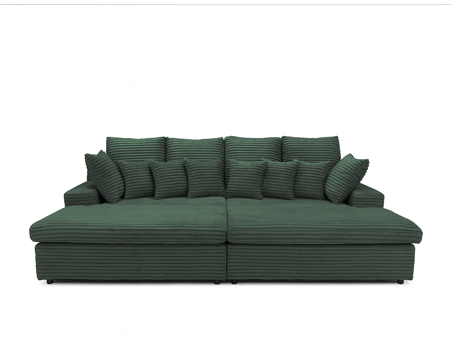 Sofa Lazy tkanina Tilia 39 ciemnozielony