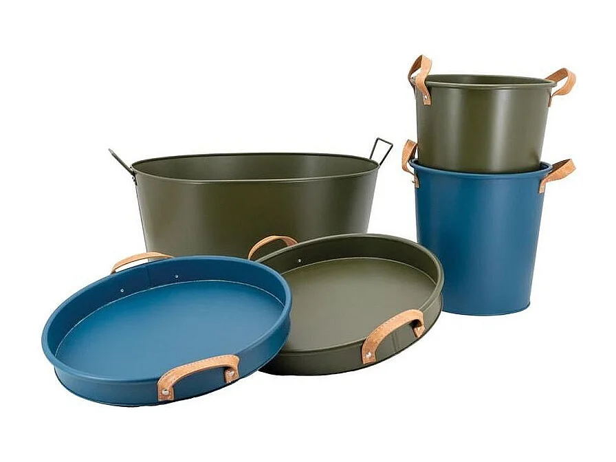 Corbeille à papier en métal Cargo