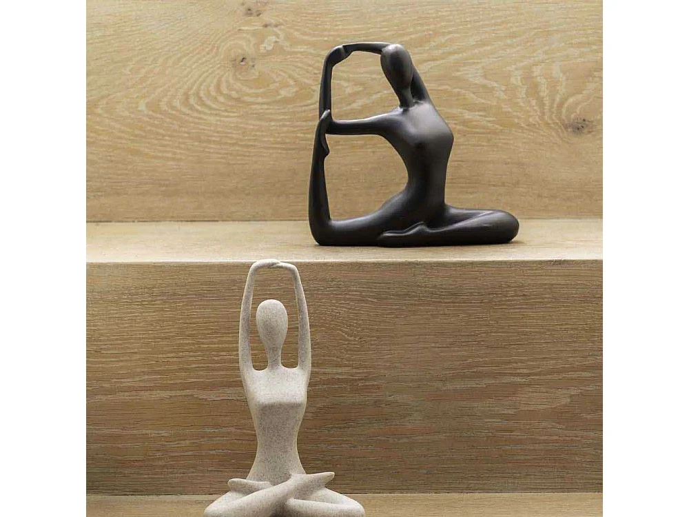 Statue en polyrésine Yoga Bow