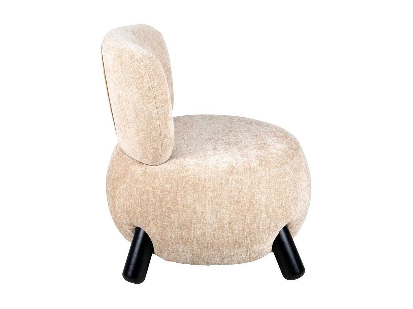 Fauteuil en polyester Busto