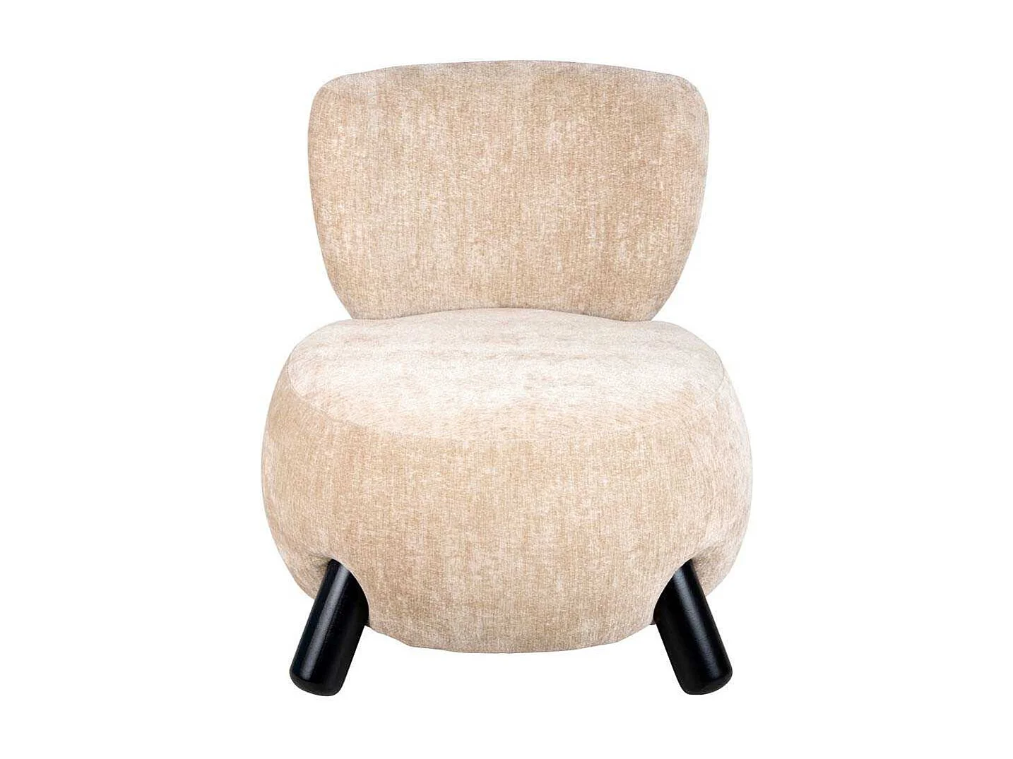 Fauteuil en polyester Busto