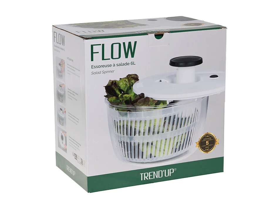 Essoreuse Flow blanche 6L