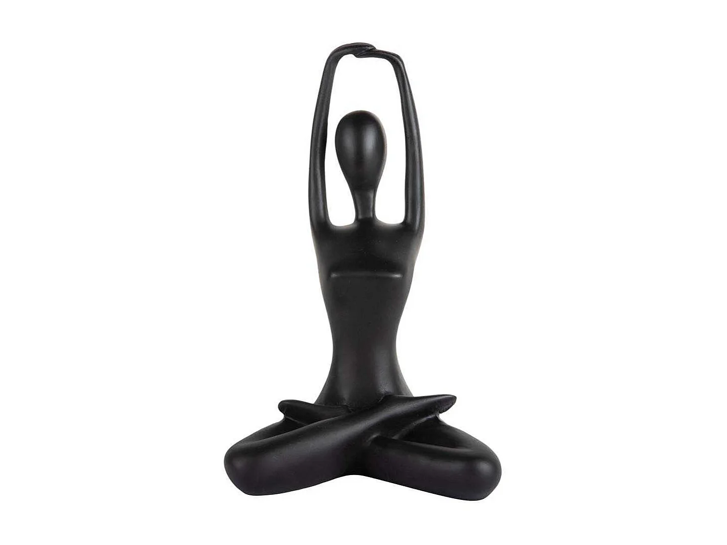 Statue en polyrésine Stretched Lotus