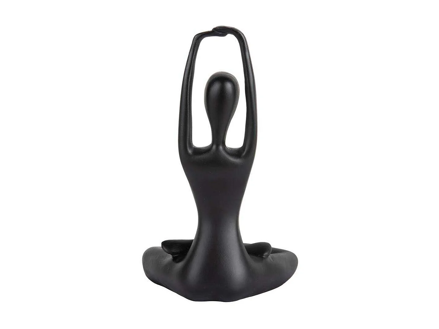 Statue en polyrésine Stretched Lotus