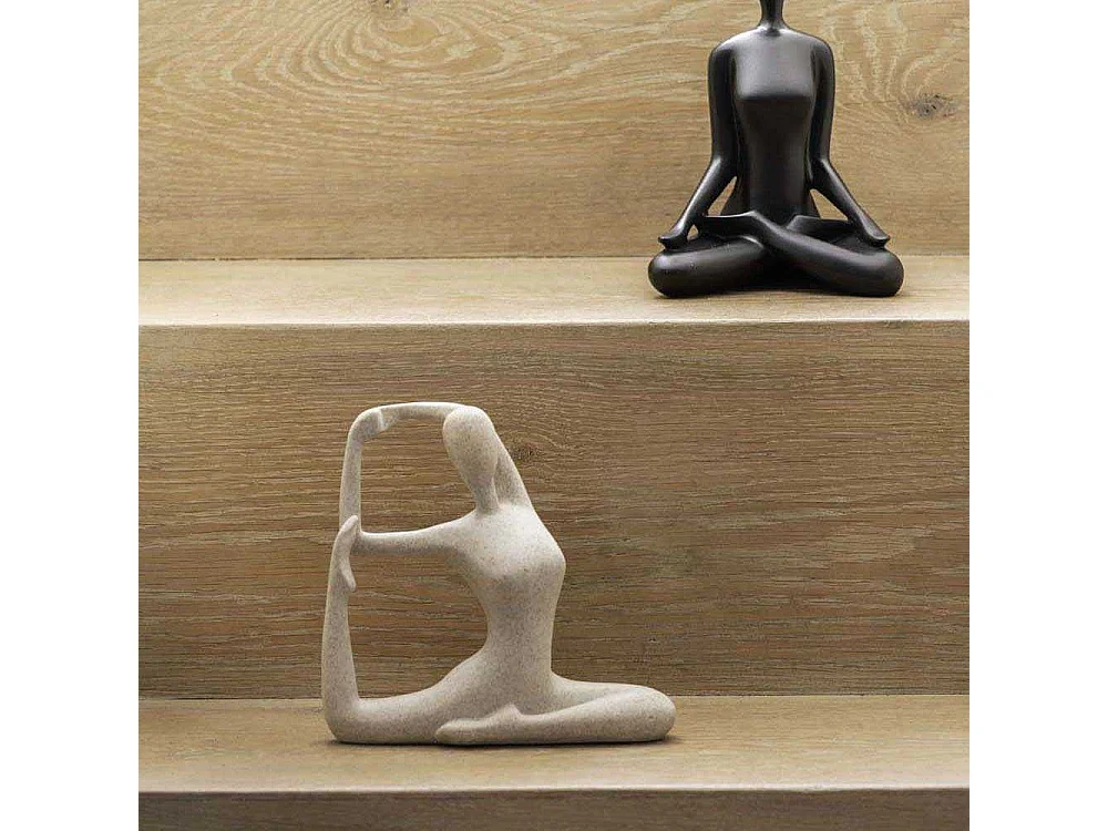 Statue en polyrésine Yoga Bow