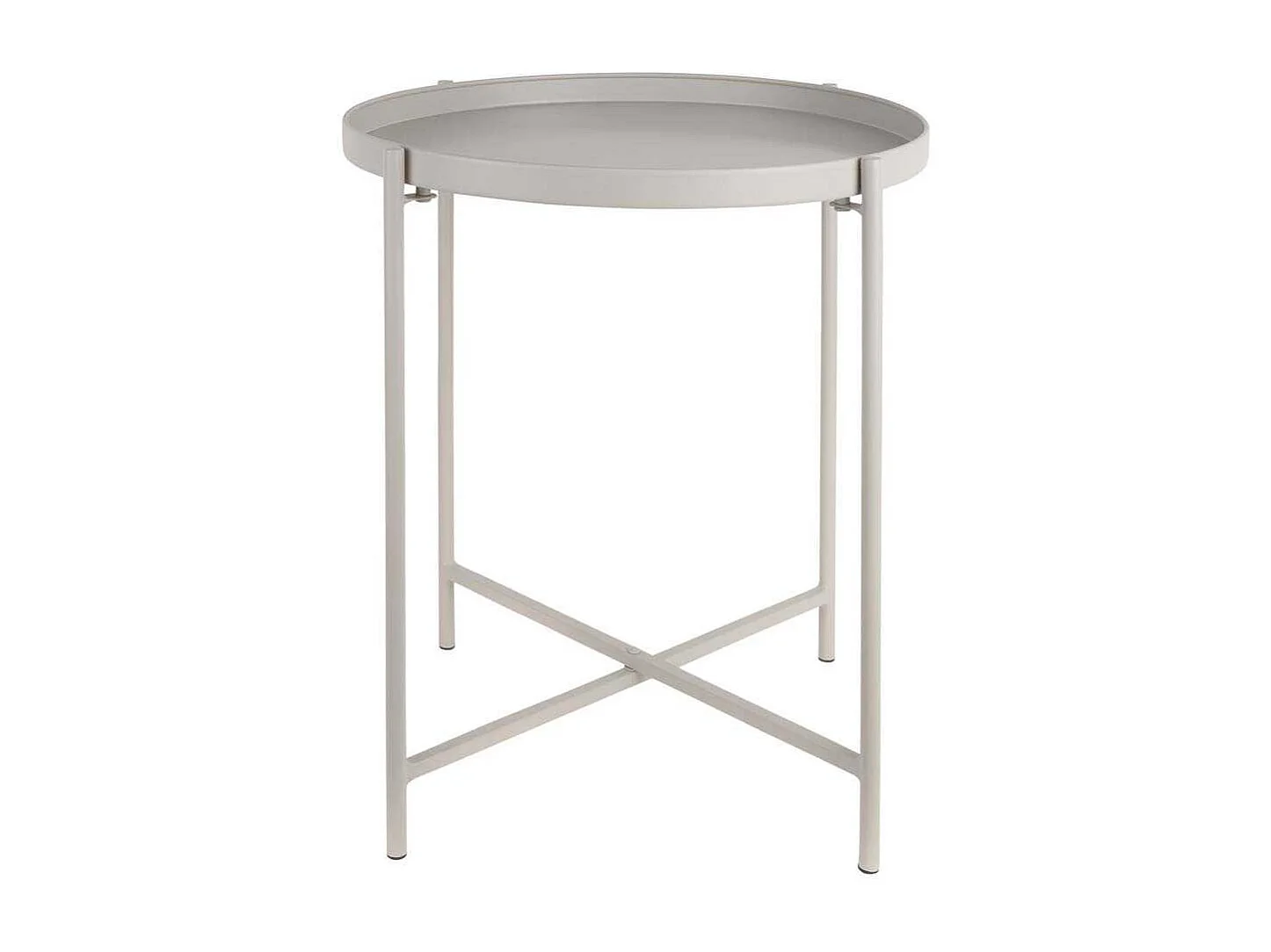 Table d'appoint en métal Meseta